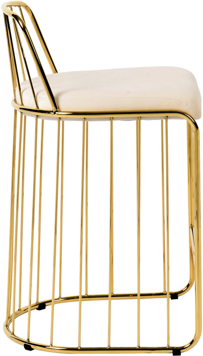 Gio Velvet Counter Stool - Sterling House Interiors