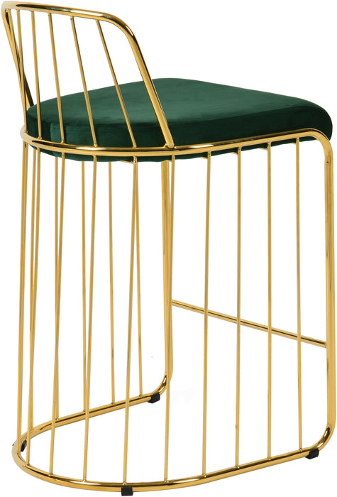 Gio Velvet Counter Stool - Sterling House Interiors