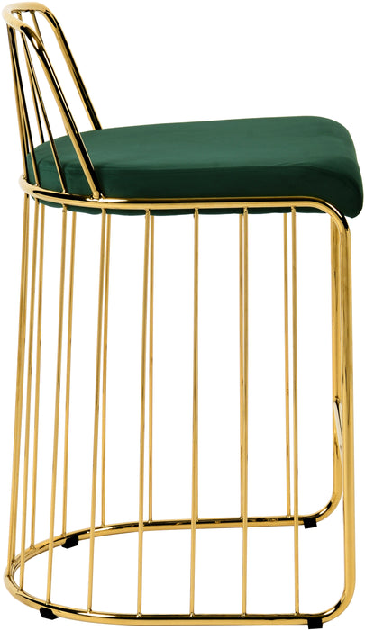 Gio Velvet Counter Stool - Sterling House Interiors