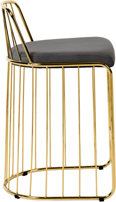 Gio Velvet Counter Stool - Sterling House Interiors