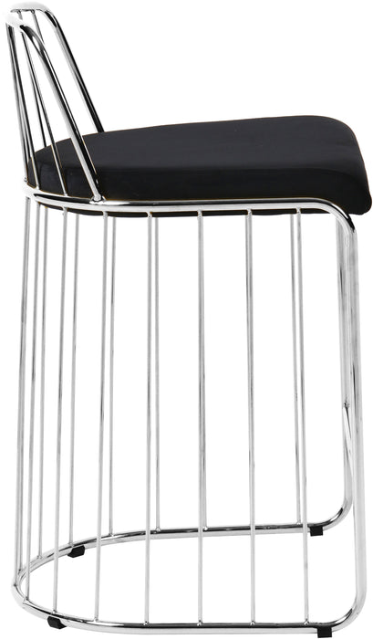 Gio Velvet Counter Stool - Sterling House Interiors