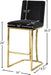 Heidi Velvet Stool - Sterling House Interiors