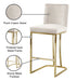 Heidi Velvet Stool - Sterling House Interiors