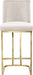 Heidi Velvet Stool - Sterling House Interiors
