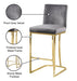 Heidi Velvet Stool - Sterling House Interiors