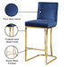 Heidi Velvet Stool - Sterling House Interiors