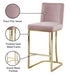Heidi Velvet Stool - Sterling House Interiors