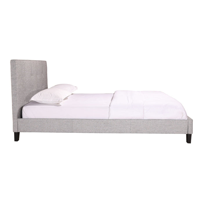 Eliza Bed Light Gray Fabric