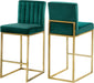 Giselle Velvet Stool - Sterling House Interiors