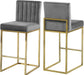 Giselle Velvet Stool - Sterling House Interiors