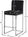 Giselle Velvet Stool - Sterling House Interiors