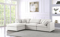 Serena Linen Deluxe Cloud Modular Down Filled Overstuffed Reversible Sectional - Sterling House Interiors