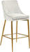 Karina Black Velvet Stool - Sterling House Interiors