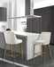 Karina Black Velvet Stool - Sterling House Interiors