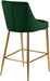 Karina Black Velvet Stool - Sterling House Interiors