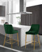 Karina Black Velvet Stool - Sterling House Interiors