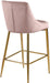 Karina Black Velvet Stool - Sterling House Interiors