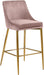 Karina Black Velvet Stool - Sterling House Interiors