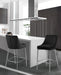 Karina Black Velvet Stool - Sterling House Interiors
