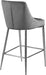 Karina Black Velvet Stool - Sterling House Interiors