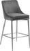 Karina Black Velvet Stool - Sterling House Interiors