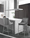 Karina Black Velvet Stool - Sterling House Interiors