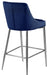 Karina Black Velvet Stool - Sterling House Interiors