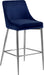 Karina Black Velvet Stool - Sterling House Interiors