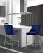 Karina Black Velvet Stool - Sterling House Interiors