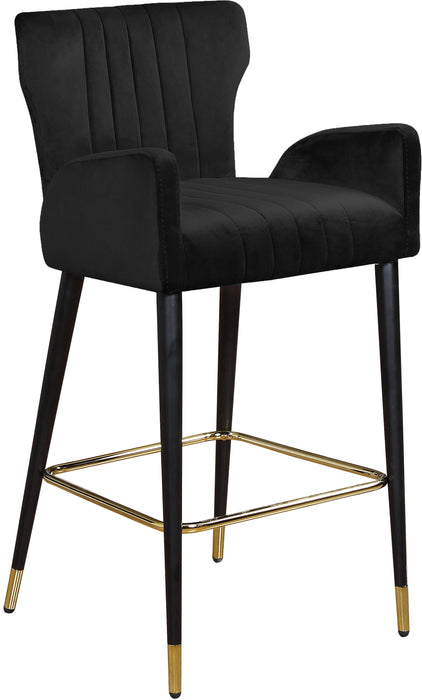 Luxe Velvet Stool - Sterling House Interiors