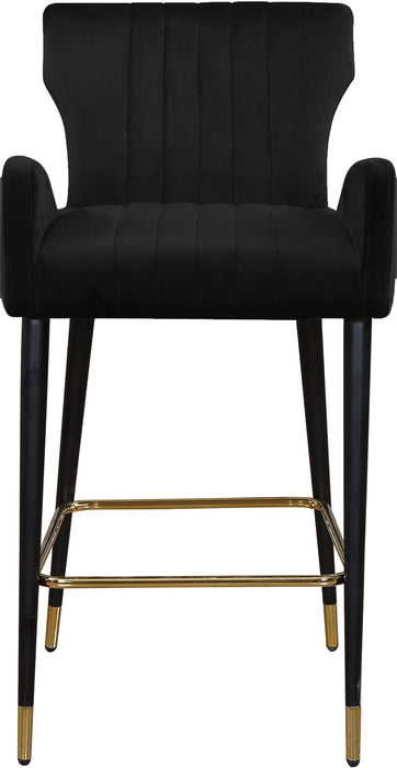 Luxe Velvet Stool - Sterling House Interiors