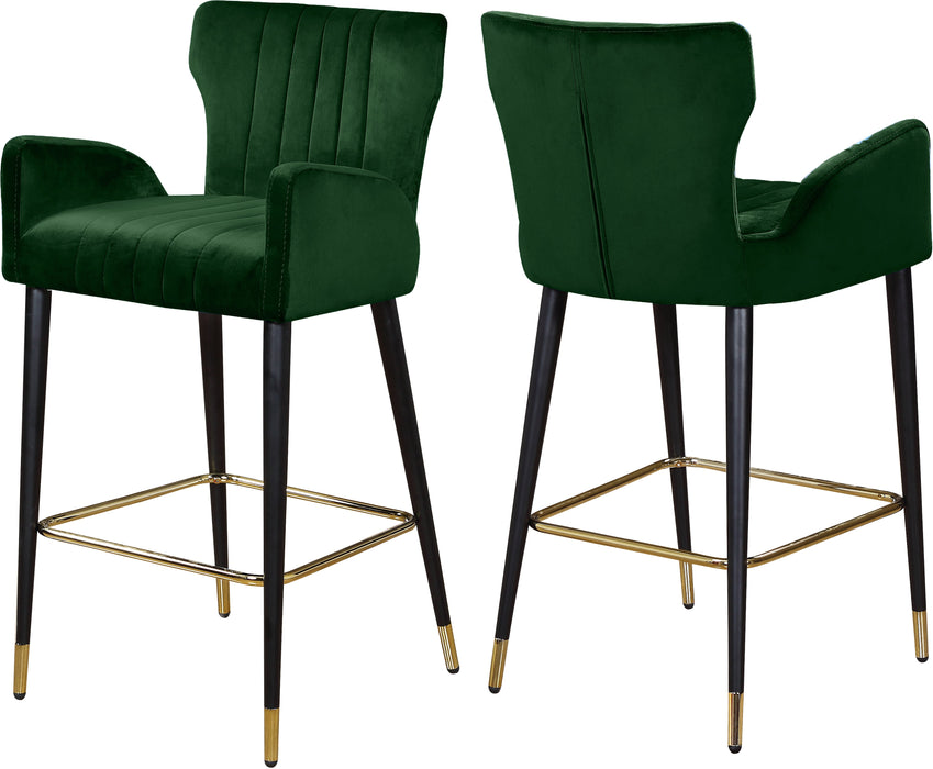 Luxe Velvet Stool - Sterling House Interiors