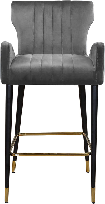 Luxe Velvet Stool - Sterling House Interiors