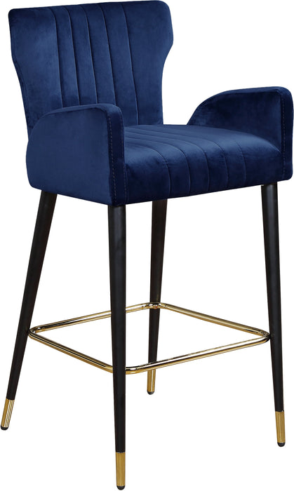 Luxe Velvet Stool - Sterling House Interiors