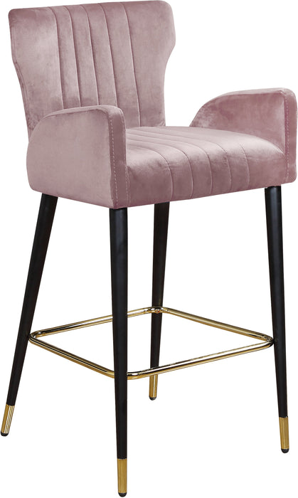 Luxe Velvet Stool - Sterling House Interiors