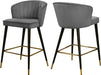 Cassie Velvet Stool - Sterling House Interiors