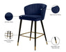 Cassie Velvet Stool - Sterling House Interiors