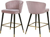 Cassie Velvet Stool - Sterling House Interiors