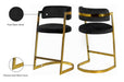 Stephanie Velvet Stool - Sterling House Interiors