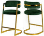Stephanie Velvet Stool - Sterling House Interiors