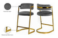 Stephanie Velvet Stool - Sterling House Interiors