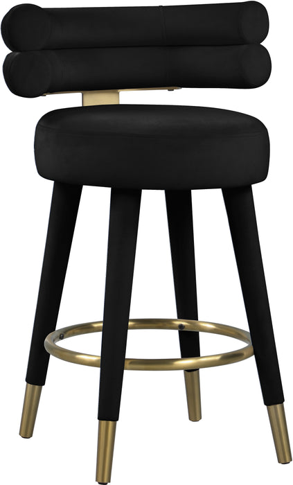 Fitzroy Velvet Counter Stool - Sterling House Interiors