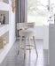 Fitzroy Velvet Counter Stool - Sterling House Interiors