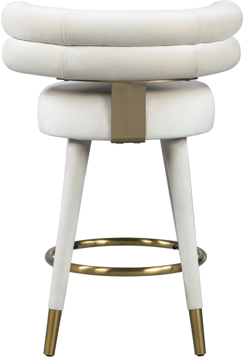 Fitzroy Velvet Counter Stool - Sterling House Interiors