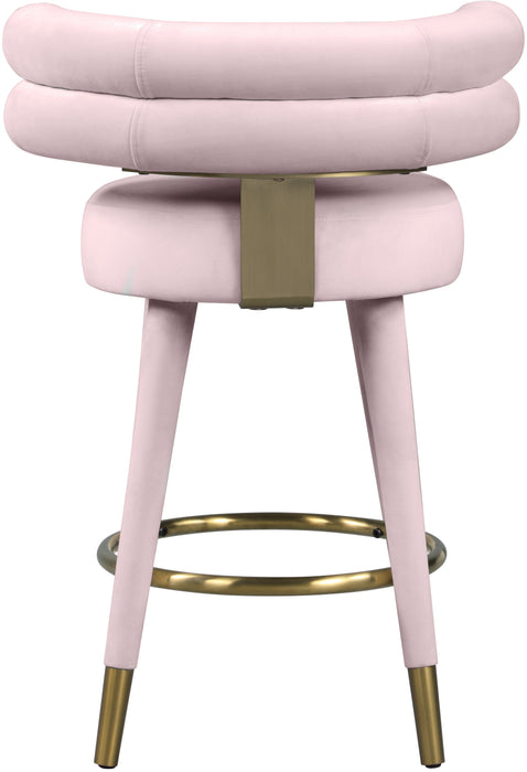 Fitzroy Velvet Counter Stool - Sterling House Interiors