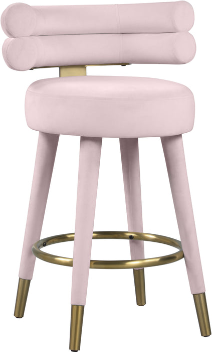 Fitzroy Velvet Counter Stool - Sterling House Interiors