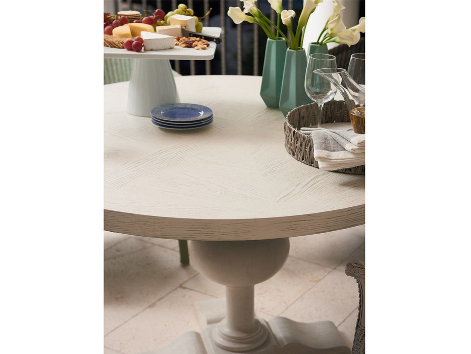 Escape Dining Table Pearl Silver