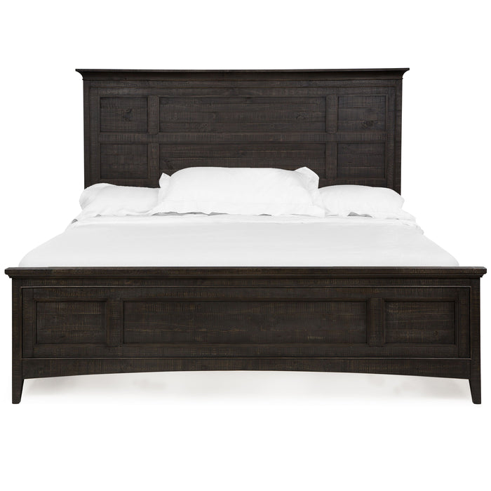 Westley Falls Complete California King Panel Bed With Storage Rails
