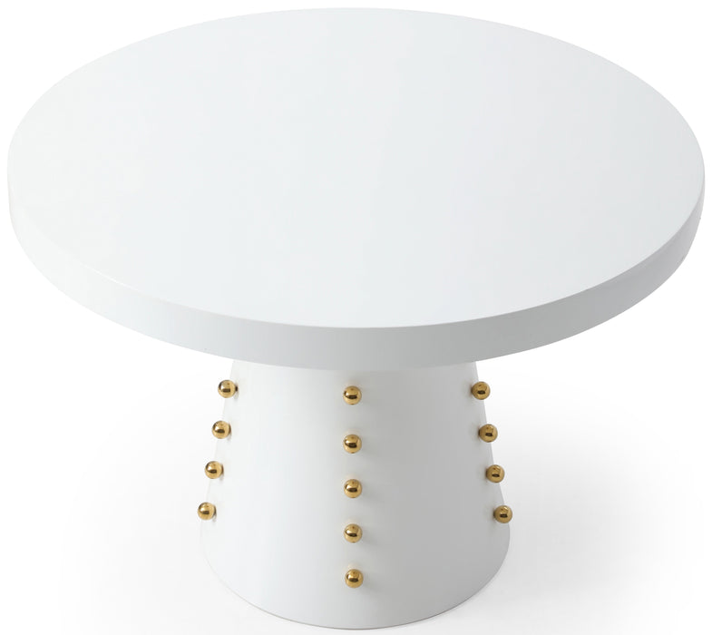 Scarpa White Dining Table - Sterling House Interiors