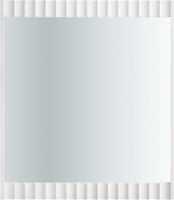 Modernist Gloss Mirror - Sterling House Interiors